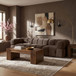 Orin - Velvet Performance Fabric Upholstered 3 Piece Modular Sofa