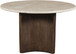 Pietra - Travertine And Mango Wood Dining Table