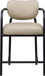 Serava - Vegan Leather Upholstered Bar Stool