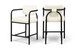Serava - Vegan Leather Upholstered Bar Stool