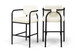 Serava - Vegan Leather Upholstered Bar Stool