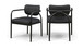 Serava - Vegan Leather Upholstered Dining Chair (Set of 2)