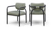 Serava - Vegan Leather Upholstered Dining Chair (Set of 2)