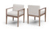 Solace - Olefin Performance Fabric Outdoor Patio Dining Arm Chair