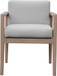 Solace - Olefin Performance Fabric Outdoor Patio Dining Arm Chair