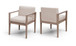 Solace - Olefin Performance Fabric Outdoor Patio Dining Arm Chair