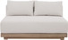 Solace - Olefin Performance Fabric Outdoor Patio Modular Loveseat
