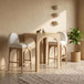Waldorf - Tempered Glass Top Table