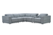 Franco II 6PC Power Reclining Sectional with 2-Power Head/Foot