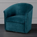 Eden - Swivel Chair With Upholstery And Hardwood Frame