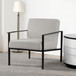 Millie - Stationary Accent Chair - Off White