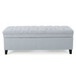Juliana - Storage Ottoman With Birch Legs