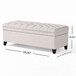 Juliana - Storage Ottoman With Birch Legs