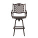 Cast Aluminum Bar Stool - Copper