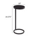 Yancey - Round Accent Table - Antique Bronze