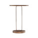 Tareel - Round Accent Table With Open Oval Pedestal - Antique Bronze