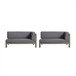Brava - X Back Corner Bench