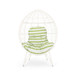 Cosmos - Round Hammered Iron Teardrop Chair