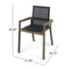 Belfast - Dining Chair With Acacia Wood Frame And Seating (Set of 2)