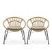 Banya - Chair (Set of 2) - Light Brown