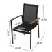 Barrister - Dining Chair (Set of 2) - Black / Natural