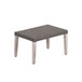 Savannah - Outdoor Wicker And Ottoman - Gray