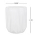 Outdoor Lightweight Concrete Side Table - Antique White