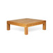 Mythical - Square Outdoor Coffee Table With Frame And Slat Top - Teak