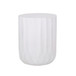 Outdoor End Table With Scallop Edge - Antique White