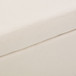 Upholstered Storage Ottoman With Nailhead Trim - Beige