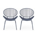 Elba - Contemporary Chair Set For Outdoor Relaxation