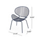 Elba - Contemporary Chair Set For Outdoor Relaxation