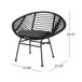 Cordella - Outdoor Woven Wicker Chairs With Cushions, (Set of 2)