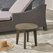 Outdoor Acacia Wood Side Table With Weather Resistance