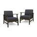 Perla - Contemporary Club Chair With Water Resistant Cushionі