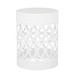 Outdoor Metal Large End Table, Modern Design