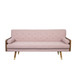 Aidan - Mid Century Modern Tufted Fabric Sofa