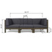 Oana - 3 Piece Sofa Set With Water Resistant Cushions