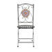 Lambert - Outdoor Chat Set - Black / Red