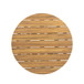 Outdoor 3 Pieces Dining Set, Round Bistro Set - Teak