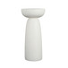 Magnesium Oxide Plant Stand - White