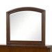 Meade - Arch Mirror With Low Distortion Glass - Dark Cherry