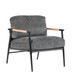 Modern Accent Chair With Cushions, Cozy Seating