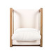Outdoor Lounge Chair With Oversized Cushion Set For Patio