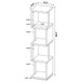 4 Tier Bookcase With Accents