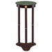 Elna - Accent Side Table With Round Top Plant Stand - Brown