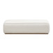 Grainy Footstool For Home - Beige