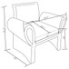 Whitney - Accent Armchair - Rusty Orange