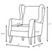 Brookridge - Wingback Accent Club Chair - Brown