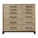 Master Chest, 10 Drawer Storage Furniture - Brown